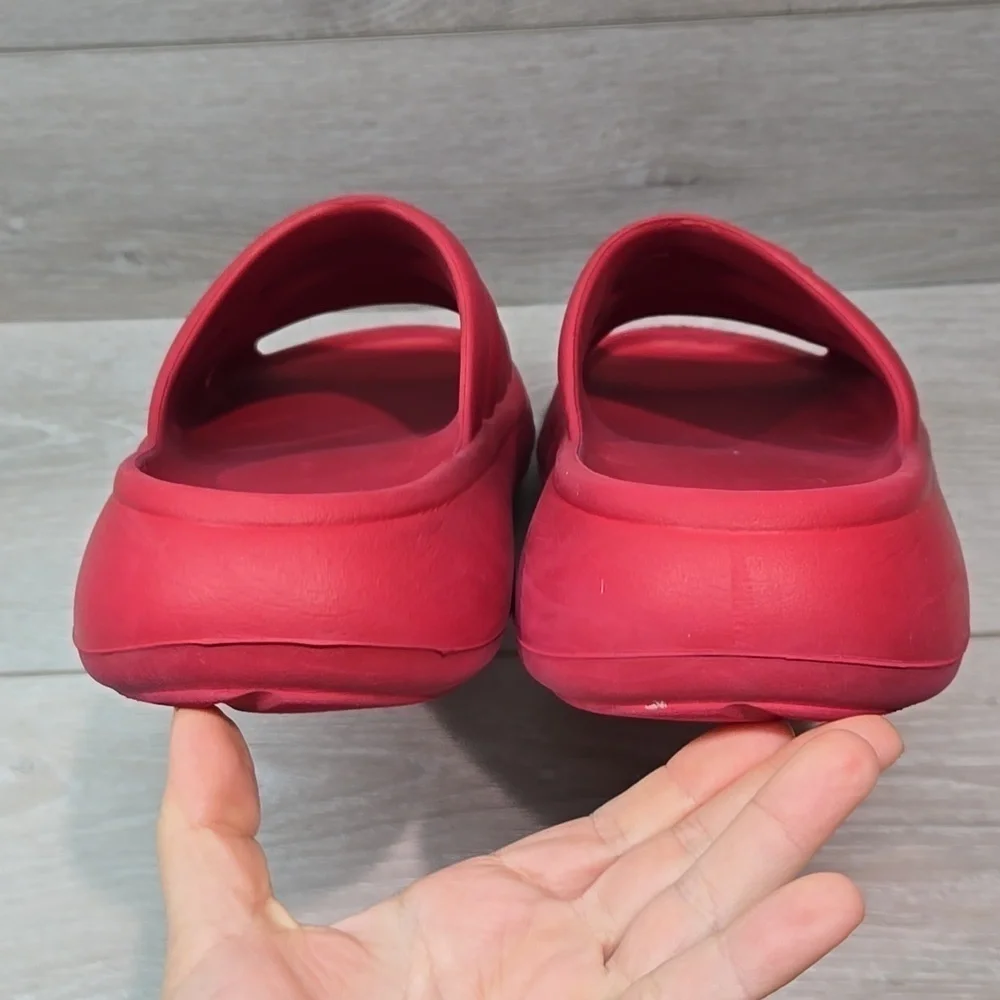 Ugg Mens Platform Sport Samba red Outdoor Open Toe Sandals shoes sz 11